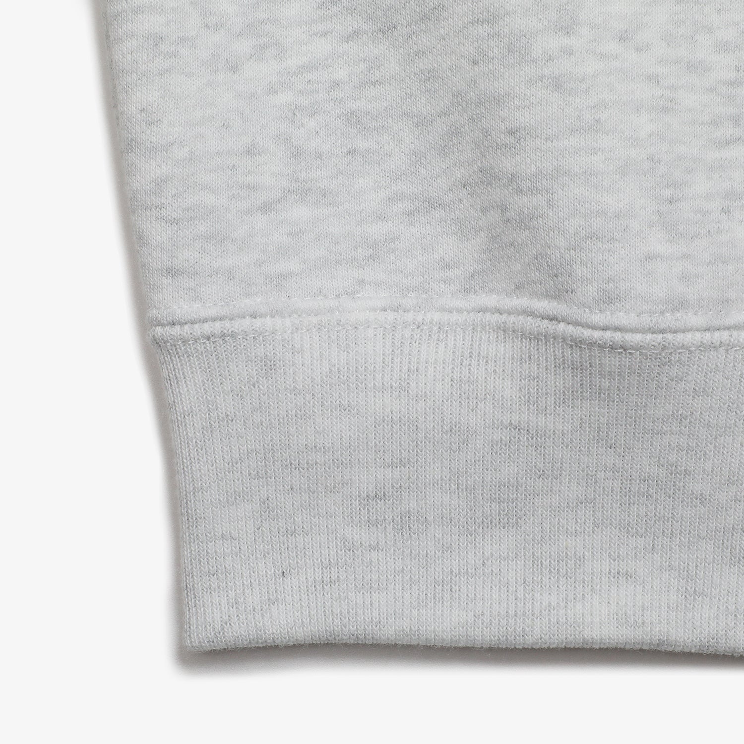 Half Zip Sweat shirt Gray