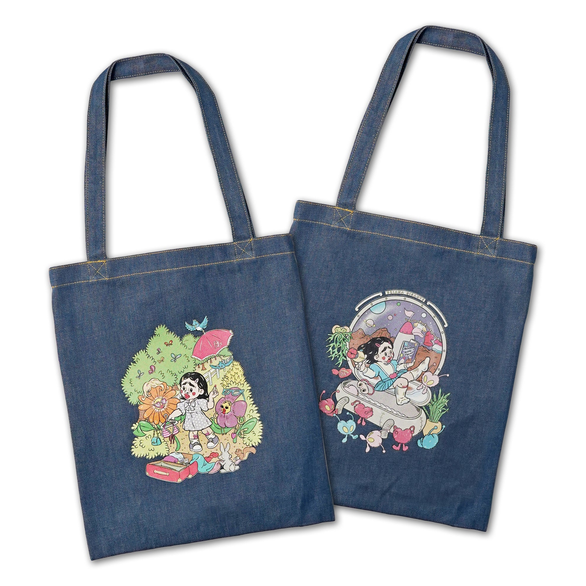 Super Cawaii♡ Tote bag ＆ Sticker