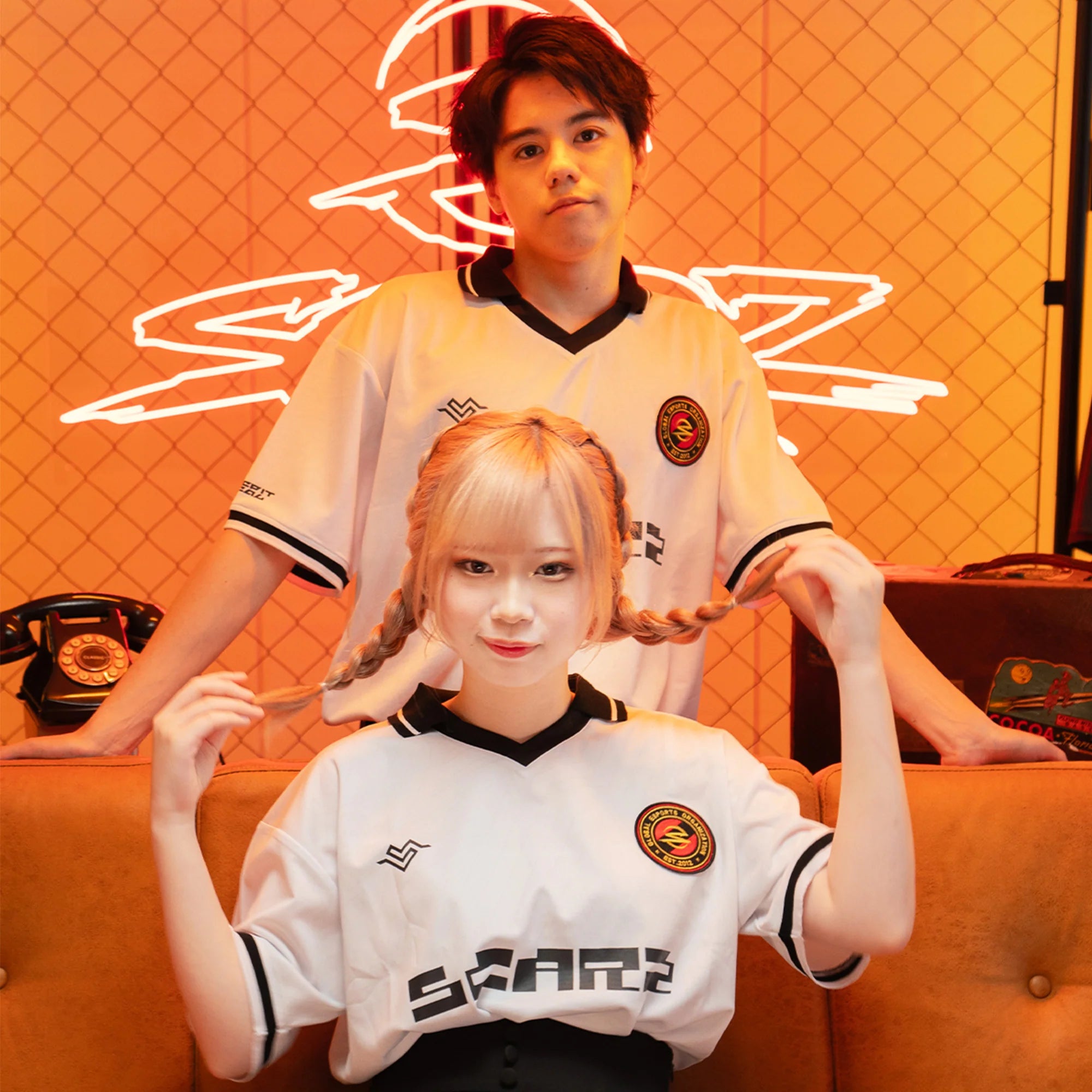 アイドル SCARZ GAME SHIRT / WHITE SCARZ GAME SHIRT / WHITE – ichinosai いちのさい|creative