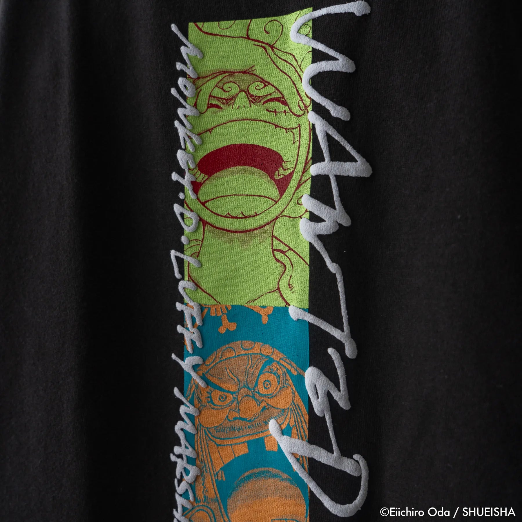 Tシャツ・カットソー PO TEAMKOREA COLORING ONE PIECE 四皇コラージュ発泡Tシャツ – ichinosai いちのさい