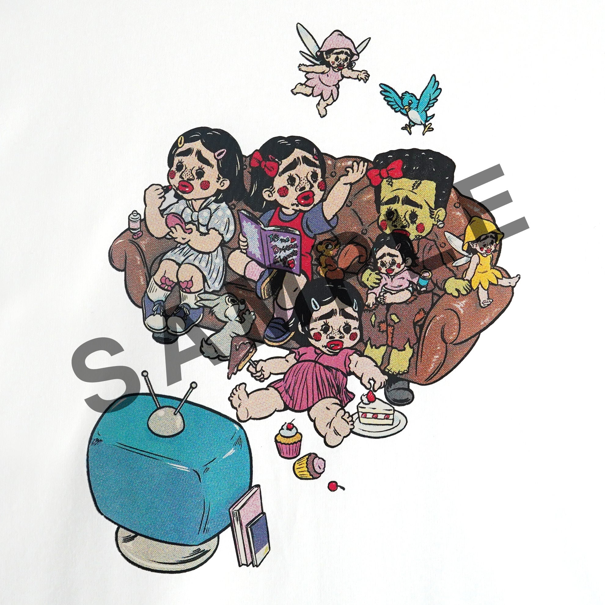 Bari Cawaii BIG T-shirt　【モモ様　ご確認ページ】 Briana Bari Cawaii BIG T-shirt 「地球外生命体とわたくし