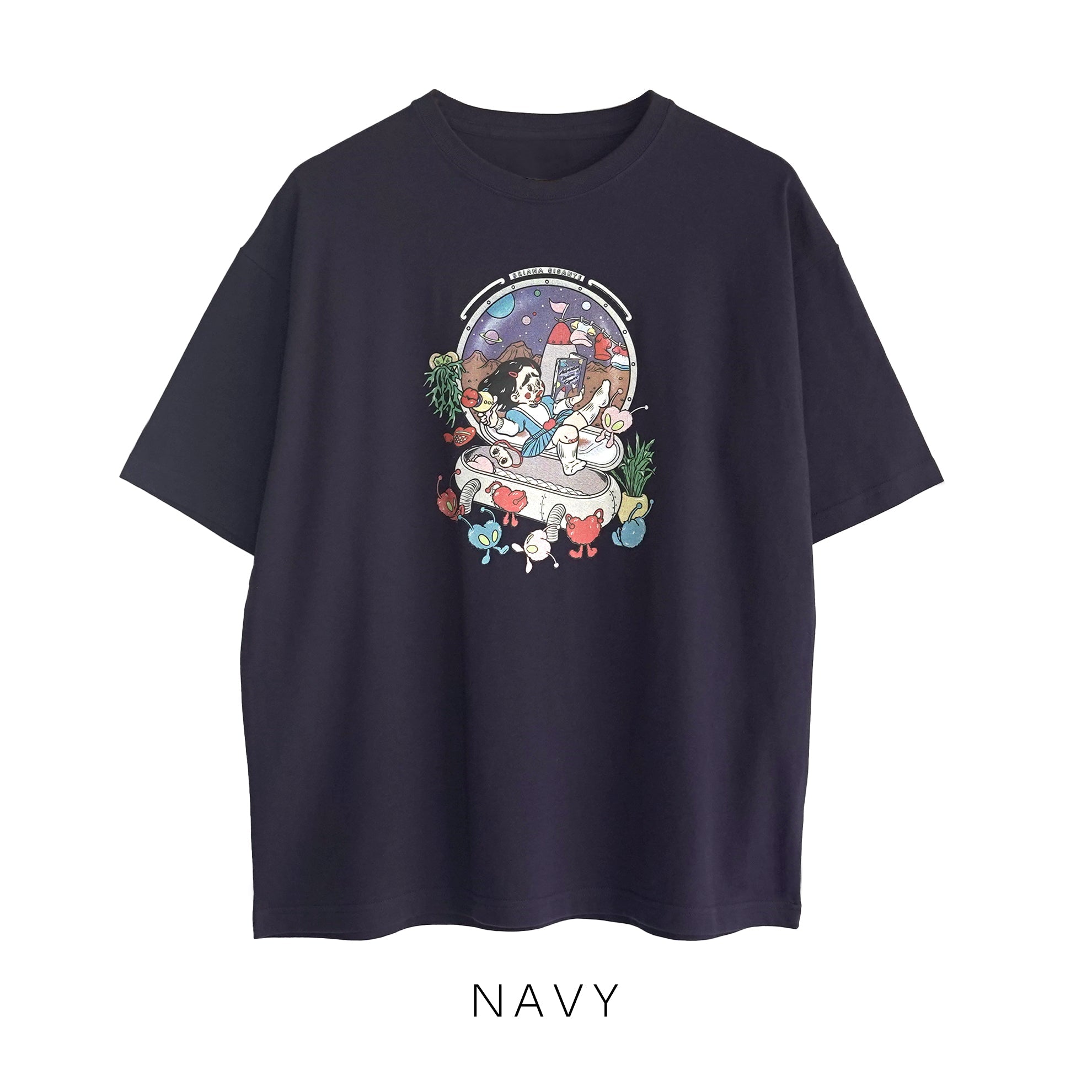 Briana Bari Cawaii BIG T-shirt 「地球外生命体とわたくし